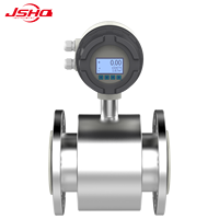 Pengukur aliran elektromagnetik Stainless Steel, alat ukur Uap udara Gas LPG tahan ledakan