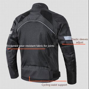 Giacca da uomo Oxford antivento da corsa per motociclismo in Mesh professionale traspirante abbigliamento da corsa per auto da corsa - Product Image 5