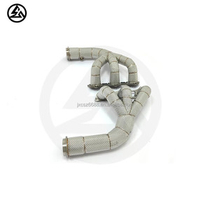 Collecteurs d'échappement sportifs CSZ pour Porsche 911 991.1 GT3 991.2 GT3 4.0L avec bouclier thermique de compétition - Product Image 5