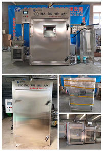 Machine à fumer la viande de poisson/four Commercial à fumer la viande/four domestique à fumée avec charbon de bois - Product Image 6