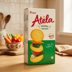 Qualité supérieure, vous pouvez déguster des craquelins végétaux croustillants, halal, 150g, directement du fabricant, très économique - Product Image 2