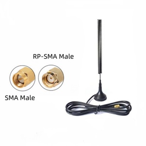 <span class=keywords><strong>Antena</strong></span> Magnética <span class=keywords><strong>de</strong></span> Resorte <span class=keywords><strong>de</strong></span> 433MHz con Ventosa Pequeña, WiFi 2G 3G 4G, Alta Ganancia 5dBi, Base Magnética, <span class=keywords><strong>Cable</strong></span> <span class=keywords><strong>de</strong></span> Extensión <span class=keywords><strong>de</strong></span> 3M, 400-470MHz - Product Image 2