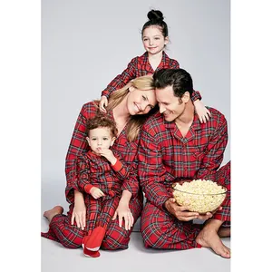 HSZ SU1091 Matching Family Clothes 2 piece set Newborn Onesie 2020 Women's pajamas sleepwear Kids Girls Christmas Clothing