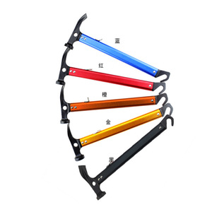 Martillo de aluminio multifunción para senderismo al aire libre, herramienta para acampar, martillo para quitar <span class=keywords><strong>mazo</strong></span> - Product Image 2