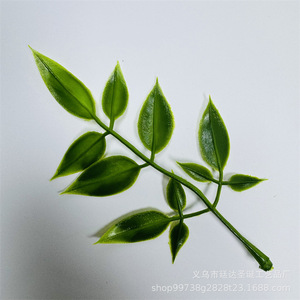 Artificial <b>Leaf</b> Branches 12cm Plastic Injection Molding Wedding Home <b>Decor</b> <b>Wall</b> Hanging Greenery - Product Image 5
