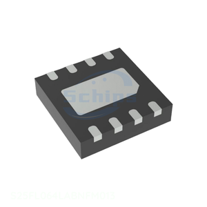 Composant électronique Memory S25FL064LABNFM013 8 WFDFN à contacts apparents, distributeur agréé - Product Image 1