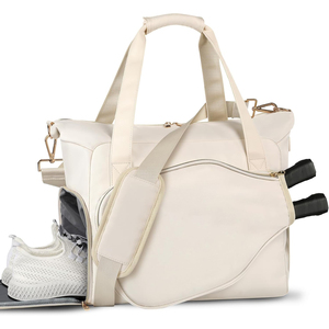 Raquettes de sport en nylon avec logo personnalisé pour femmes sac de sport Pickleball Padel fourre-tout avec compartiment à chaussures sac de pickleball de grande capacité - Product Image 1