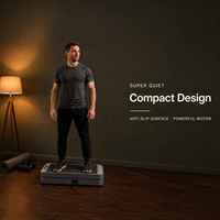Plateforme vibrante de fitness de haute qualité pour la maison, équipement d'exercice antidérapant pour le corps entier