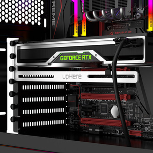 Penyangga GPU upHere, Braket Kartu Grafis yang Dapat Disesuaikan, Penyangga Anti Kendur, Penyangga GPU Universal, Rel Geser Paduan, Dudukan Penyangga - Product Image 2