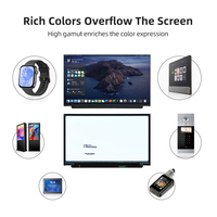 Module d'écran LCD pour ordinateur portable Goldenmorning 13,3 pouces BOE NE133FHM N67 V18.0 IPS FHD 1920*1080 30Pin EDP WLED