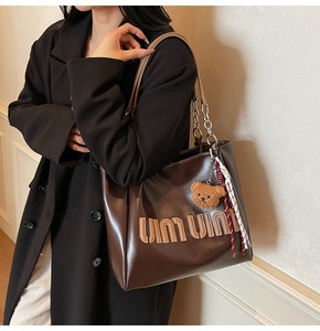 Sac fourre-tout tendance et polyvalent, grande capacité, sac à bandoulière décontracté pour femme, sac à main haut de gamme pour femme - Product Image 5