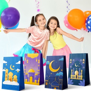 Party Favors Muslim Ramadan Party Supplies Eid Mubarak Gift Favors Ramadan Kareem <b>Paper</b> Bags <b>Tissue</b> <b>Paper</b> Candy Gift Bags <b>Paper</b> - Product Image 3
