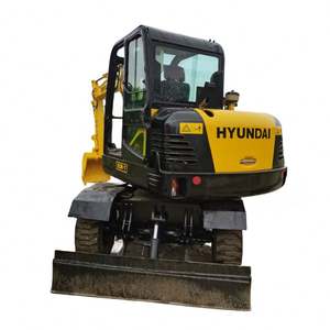 Mini-excavatrice Hyundai 60-7 d'occasion en vente, Hyundai 60w-7 en bon état de fonctionnement - Product Image 1