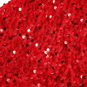 Bán Buôn New Sang Trọng Sequined Giáng Sinh Trang Trí Bên Flip-Top Thiết Kế Mũ Và Mũ - Product Image 5