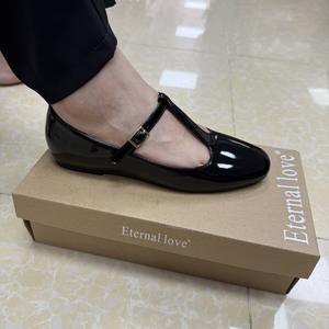 Retro-T-förmige Mary Jane-Schuhe im europäischen und amerikanischen Stil mit sexy Touch-Damen-Einzels chuhe für Damenschuhe - Product Image 4