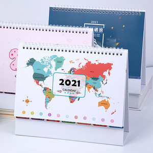 Calendario de mesa personalizado, planificador de impresión con espiral, precio barato, 365 días, 2023 - Product Image 2
