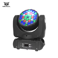36x3W DMX512 RGB Strobe LED Wash Lumière principale mobile pour scène Dj Bar Disco Club