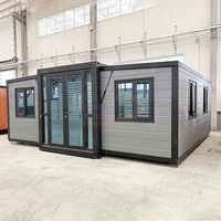 Maison préfabriquée en conteneurs extensibles de 20 et 40 pieds, conteneurs maritimes d'occasion, villa, hôtel, modules de logement écoénergétiques