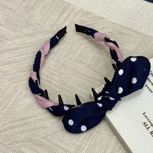 Multiple Models Hot Selling Popular Niche Design Exquisite Cute <b>Sweet</b> Bowknot Hairband Vintage Women's Hairbands Fashion Jewelry - Product Image 6