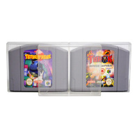 Pour Nintendo N64 boîte de Protection de cartes de jeu étui en plastique Transparent pour Nintendo N64 boîte d'affichage de stockage de cartouches de jeu