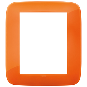 Vimar Placca Round 8M Reflex Orange 18.5 Cm Wall <b>Switch</b> Cover - Product Image 1