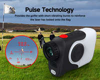 Télémètre de golf avec fonction de verrouillage de la cible, 350 m, OEM, 7x, IP54, télémètre laser avec fonction de pente, portée de chasse 1500 m