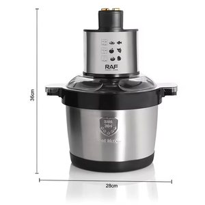 High Quality Stainless Steel Blade Electric Meat <b>Grinder</b> 360 Degree Multifunctional Food Processor for Household Use <b>Big</b> - Product Image 3