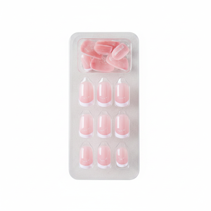 16 pièces de pointes d'ongles dégradées # 2 faux ongles professionnels pour manucure, application facile, fabrication coréenne K-Beauty, extension d'ongles, art des ongles - Product Image 2