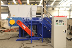 Fast Blade Replacement Single Shaft Shredder - for <strong>Rubber</strong>/Plastic/Metal Multi-Material <strong>Shredding</strong> - Product Image 2