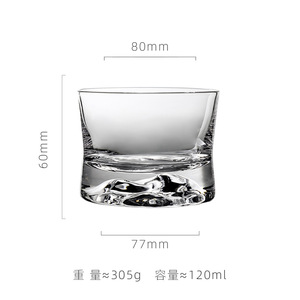 Vasos de whisky de cristal hechos <span class=keywords><strong>a</strong></span> mano Golden Mountain, peso perfecto para whisky escocés, Bourbon, Manhattans, cócteles antiguos - Product Image 6