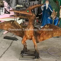 Su Parkı Animatronik Dinozor Robotu Gerçekçi Pterosaurus Modeli Satılık