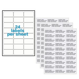 Etiquetas Autoadhesivas A4 para Impresión, Etiquetas A4 para Impresoras de Inyección de Tinta y Láser - Product Image 1