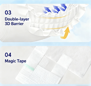 Pannolini per Adulti con Fascia Elastica in Vita - Vestibilità Aderente, Impermeabili, Traspiranti, Ultra Assorbenti per la Notte - Product Image 5