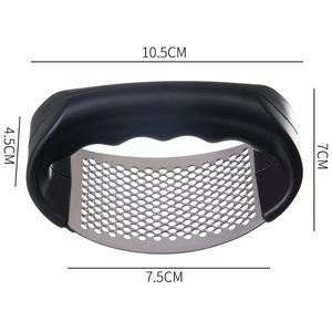 New Garlic <b>Press</b> Stainless Steel 304 Garlic <b>Press</b> Cutting Tool Paste Artifact Household Garlic Ring Kitchen Wholesale Hot Sale - Product Image 3