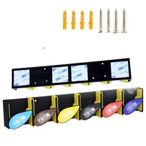 Yousya nouveau Design support de <span class=keywords><strong>rangement</strong></span> vertical pour <span class=keywords><strong>canne</strong></span> <span class=keywords><strong>à</strong></span> <span class=keywords><strong>pêche</strong></span> organisateur <span class=keywords><strong>à</strong></span> 6 tiges avec garde-repos pour montage mural/plafond de <span class=keywords><strong>garage</strong></span> - Product Image 4