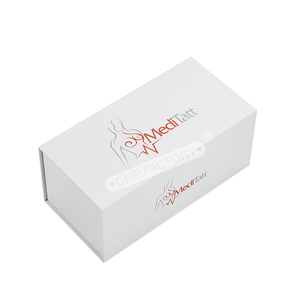 Scatola Personalizzata Bianca per Imballaggio Medico con Inserto in Spugna, Stampa UV, Confezione Regalo per Uso Medico e Cosmetico - Product Image 5