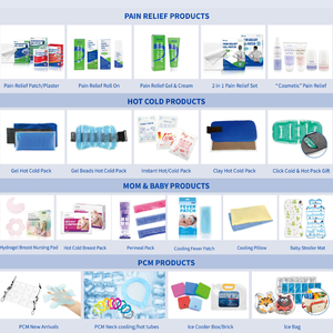 Pack de Gel à Double Température Changeant de Couleur CSI pour Mères Allaitantes - Coussinets de Massage <span class=keywords><strong>Chaud</strong></span>/Froid Lavables pour Soulager la Douleur - Product Image 6