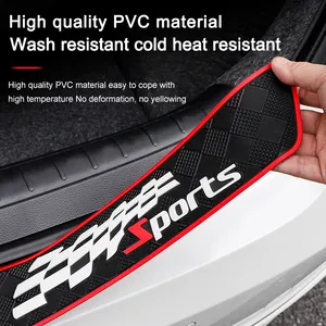 Factory Custom Logo Auto Accessories Pvc Car Anti-scratch Protection Flexibility Strip Car Bumper Strip For Trunk