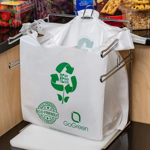 Bolsa de Plástico Ecológica Resistente y Personalizada para Compras en Supermercados - Product Image 2
