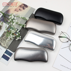 E88 <span class=keywords><strong>Eyewear</strong></span> trường hợp kho <span class=keywords><strong>Glossy</strong></span> Frosted Hợp kim nhôm Logo tùy chỉnh nén kháng siêu nhẹ cận thị kính Túi - Product Image 3