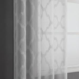 Chaud <span class=keywords><strong>motif</strong></span> géométrique maison rideaux moderne pure fenêtre rideau en gros salon rideaux chambre luxe broderie rideau - Product Image 3