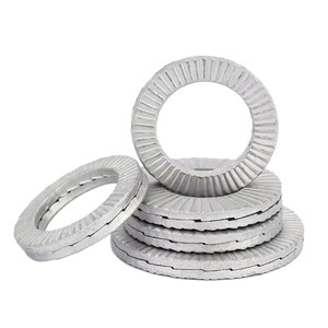 Rondelles d'étanchéité en acier zingué 1 4 3 8 avec liaison caoutchouc-métal pour filetage BSP - Product Image 5