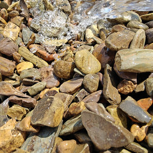 Revêtement de sol en pierre naturelle écologique pour la protection des racines des plantes, décoration d'art déco extérieur, arrangements décoratifs pour le jardinage - Product Image 1