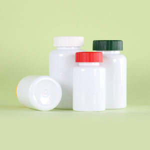 Flacon de Pharmacie en Capsule 100ml 110ml 175ml 260ml 300ml en Plastique PET pour Compléments Alimentaires Médicaments Pilules Vitamines avec Bouchon à Visser et à Déchirer - Product Image 1