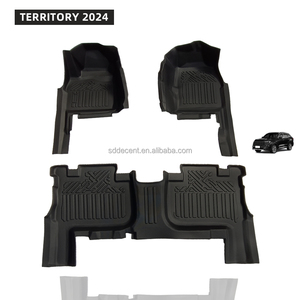 พรมปูพื้นรถยนต์ TPE สีดำ หนา 3.5 มม. กันน้ำ กันลื่น คุณภาพดี ครอบคลุมเต็มพื้นที่ ขอบสูง ทำความสะอาดง่าย สำหรับรถยนต์ TERRITORY ขายส่ง - Product Image 1