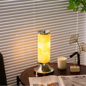 Modern Marble LED Table Lamp Touch Control Rechargeable Cordless <b>Bedside</b> Light 3 Color Adjustable Warm <b>White</b> Light - Product Image 3