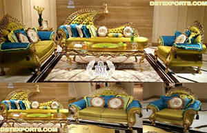 Conjunto de sofás tallados de estilo europeo para el hogar, muebles de salón de diseño antiguo moderno, tallado a mano clásico - Product Image 4