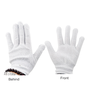 Guanti in filo conduttivo in fibra d'argento riciclata per <span class=keywords><strong>unit</strong></span>à di decine elettriche che alleviano l'artrite innescano la scarsa circolazione delle dita - Product Image 2