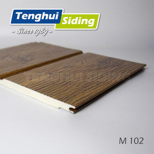 Panneaux Sandwich <span class=keywords><strong>De</strong></span> Poliuretano Bardage en métal Panneau sandwich décoratif Panneaux <span class=keywords><strong>de</strong></span> revêtement en métal <span class=keywords><strong>Mur</strong></span> extérieur - Product Image 5