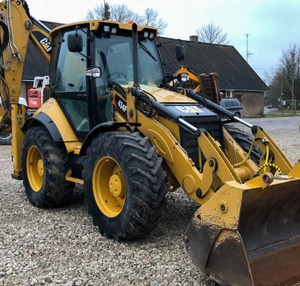 Chargeur pelleteuse avant <span class=keywords><strong>Cat</strong></span> 434F original d'occasion en bon état, prix bon marché, stock à vendre - Product Image 6